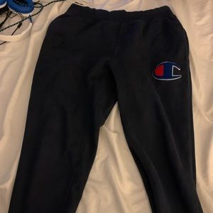 Navy blues champion sweatpants